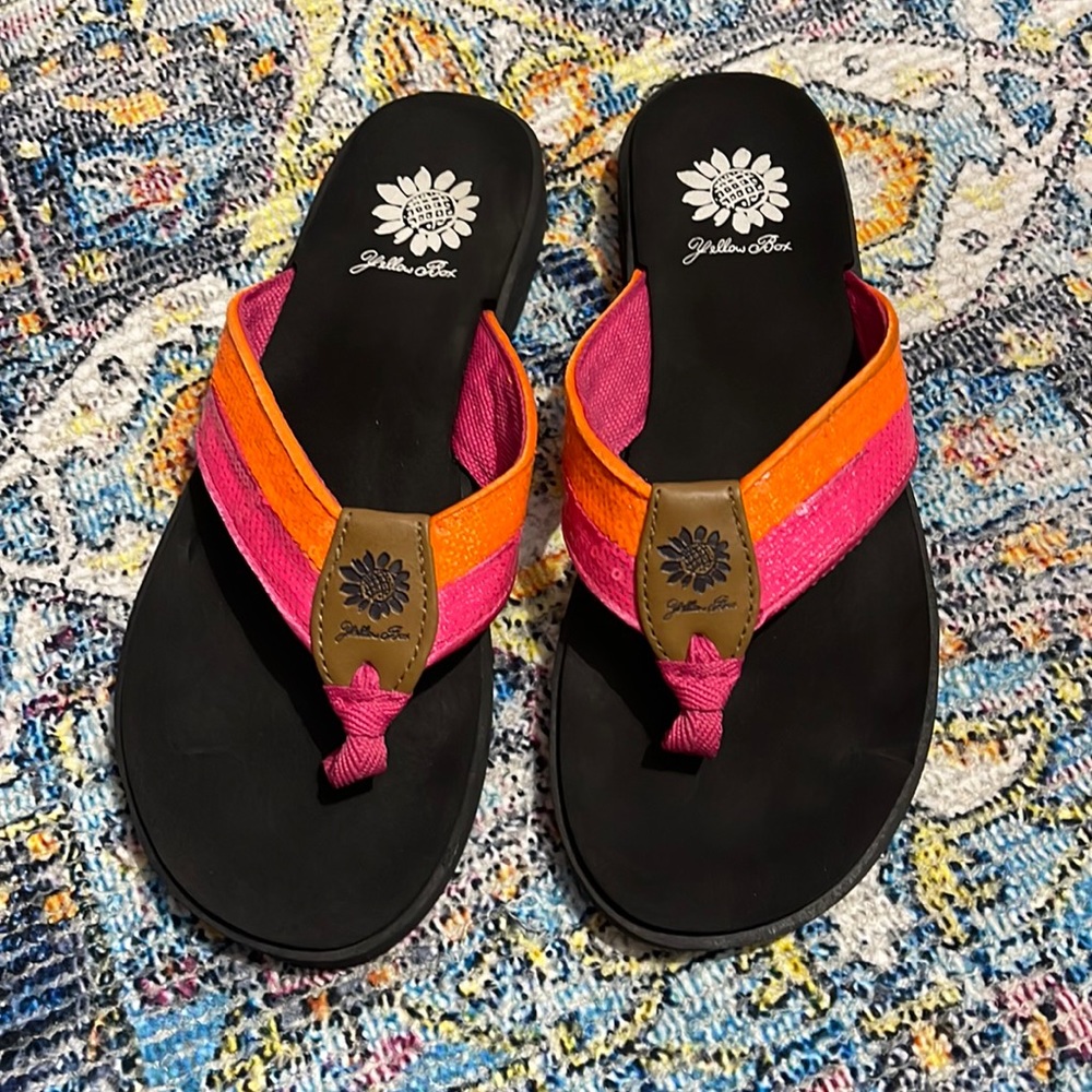 YellowBox flip flops Pink/Orange